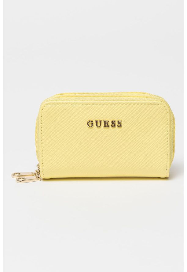 Портфейл от еко кожа с с двоен цип Guess