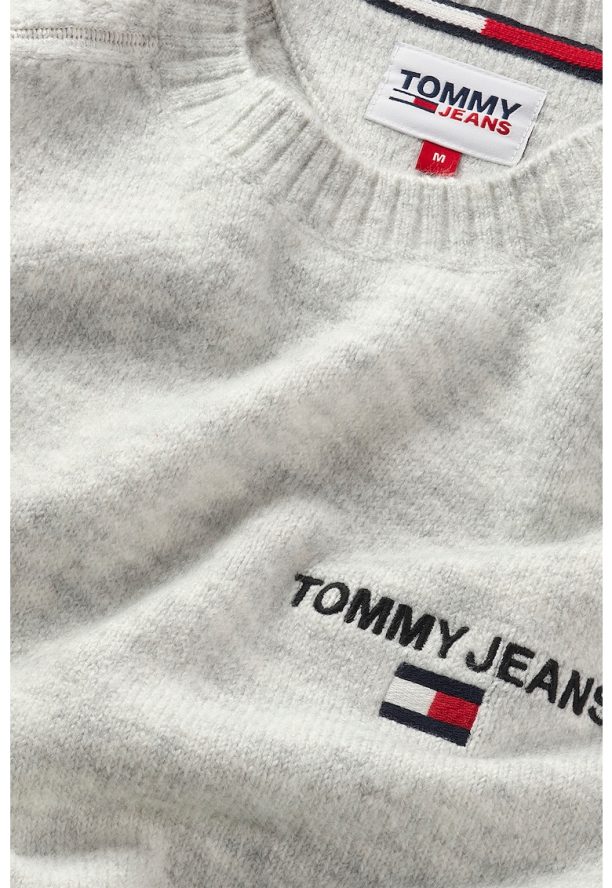 Пуловер с овално деколте и реглан ръкави Tommy Jeans