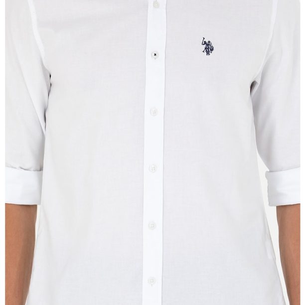 Риза Oxford с бродирано лого US Polo Assn