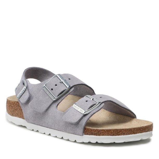 Сандали Birkenstock в Виолетов цвят