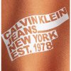 Свободен суитшърт с паднали ръкави и шарка CALVIN KLEIN JEANS