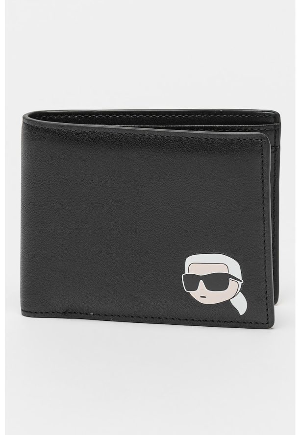 Сгъваем кожен портфейл Ikonik Karl Lagerfeld