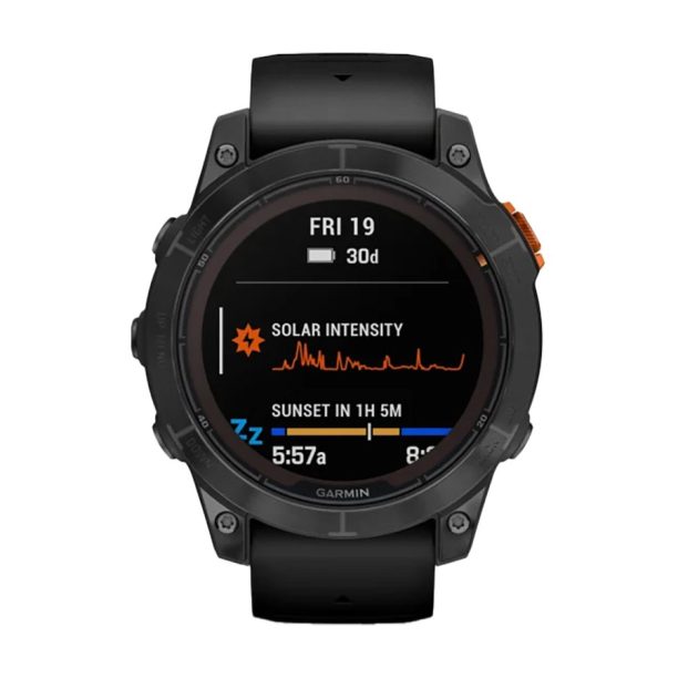 Оригинален Мъжки Смарт часовник Garmin Fenix 7 Pro Solar Edition Salate Grey/Black 010-02777-01