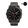 Оригинален Мъжки Смарт часовник Garmin Fenix 7X Pro Sapphire Solar Edition Carbon Gray DLC Titanium/Vented Titanium/Black 010-02778-30