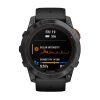 Оригинален Мъжки Смарт часовник Garmin Fenix 7X Pro Solar Edition Slate Grey/Black 010-02778-01