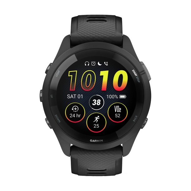 Оригинален Мъжки Смарт часовник Garmin Forerunner 265 Black/Powder Gray 010-02810-10