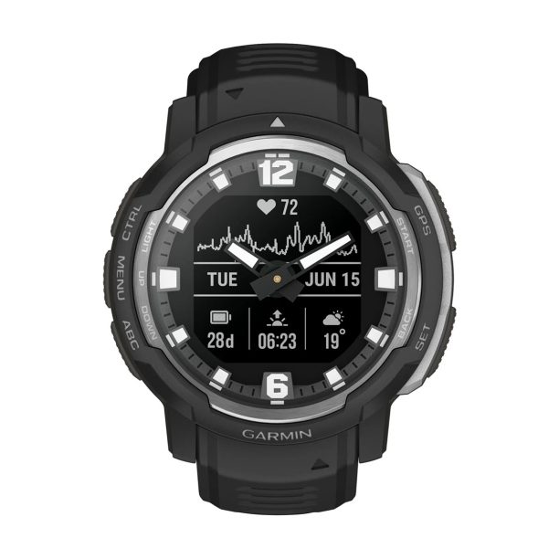 Оригинален Мъжки Смарт часовник Garmin Instinct Crossover Black 010-02730-03