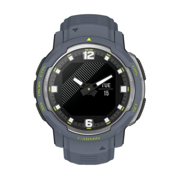 Оригинален Мъжки Смарт часовник Garmin Instinct Crossover Blue Granite 010-02730-04