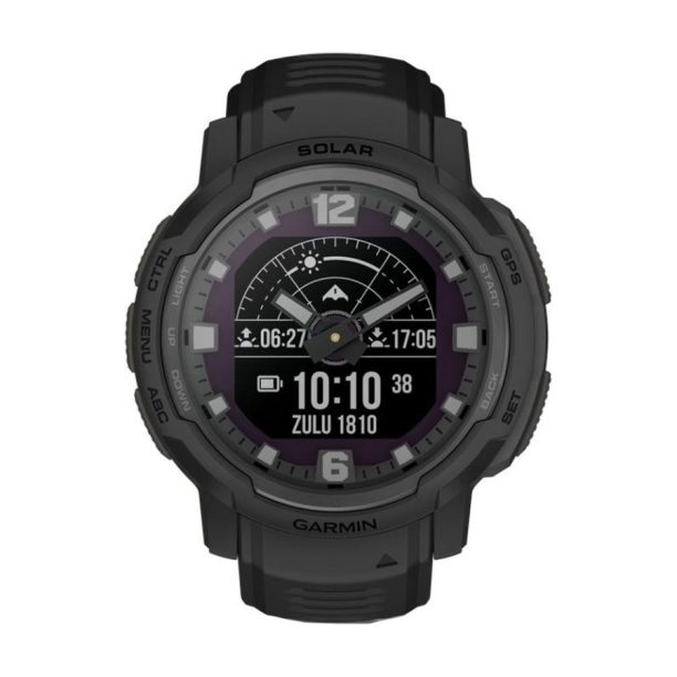 Оригинален Мъжки Смарт часовник Garmin Instinct Crossover Solar Tactical Edition 010-02730-00