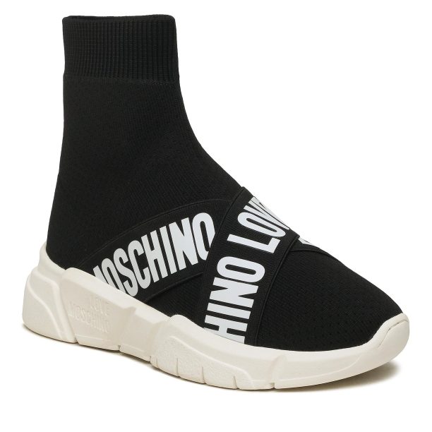 Сникърси LOVE MOSCHINO в Черен цвят