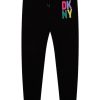 Спортен панталон с памук с лого DKNY