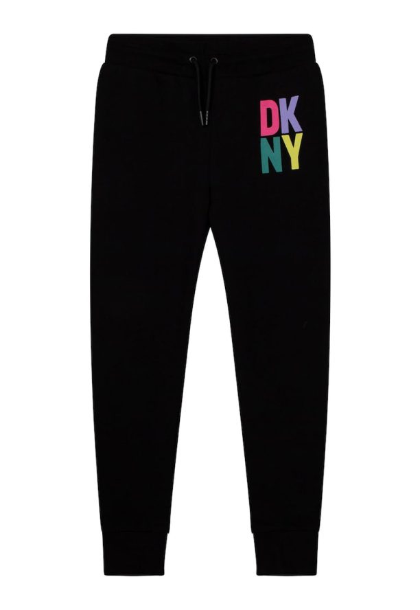 Спортен панталон с памук с лого DKNY