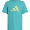 Спортна памучна тениска с лого adidas Sportswear