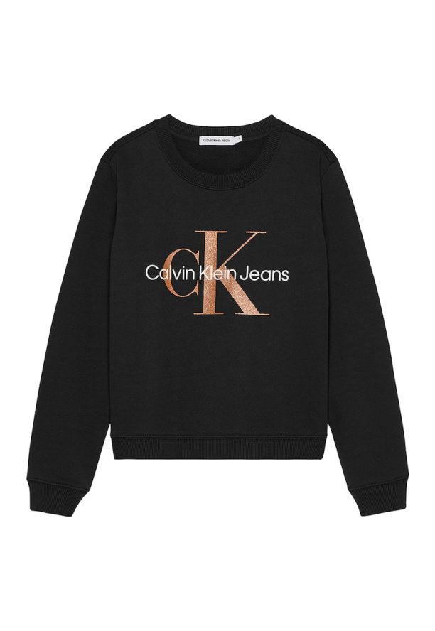 Суитшърт с бляскаво лого CALVIN KLEIN