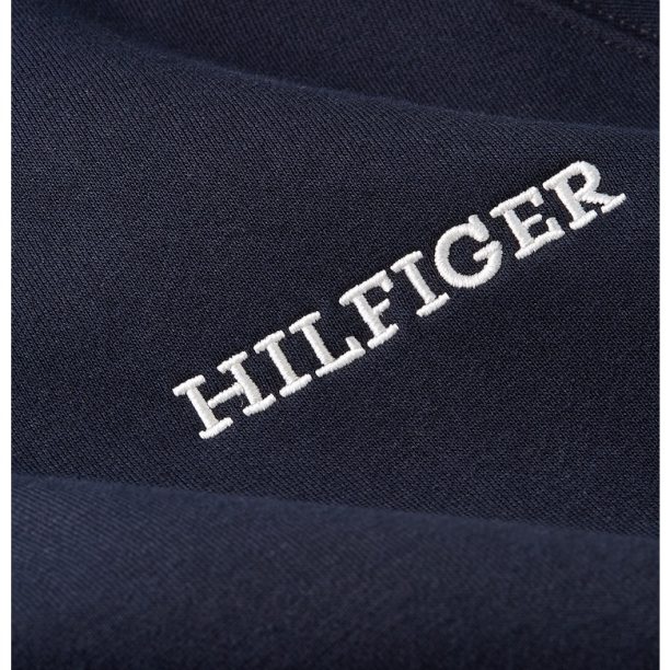 Суитшърт с къс цип и ръкави реглан Tommy Hilfiger