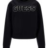 Суитшърт с овално деколте и лого GUESS JEANS