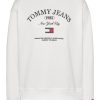 Суитшърт с овално деколте и лого Tommy Jeans