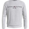 Суитшърт с органичен памук и лого Tommy Hilfiger