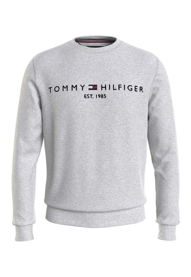 Суитшърт с органичен памук и лого Tommy Hilfiger