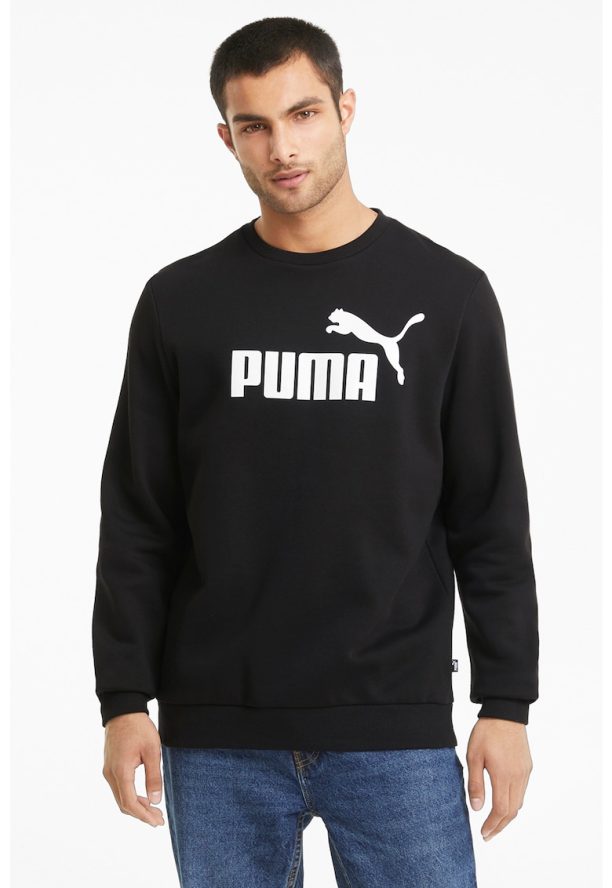 Суитшърт с памук и лого Puma