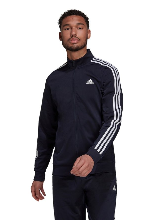 Суитшърт с цип и лого adidas Sportswear