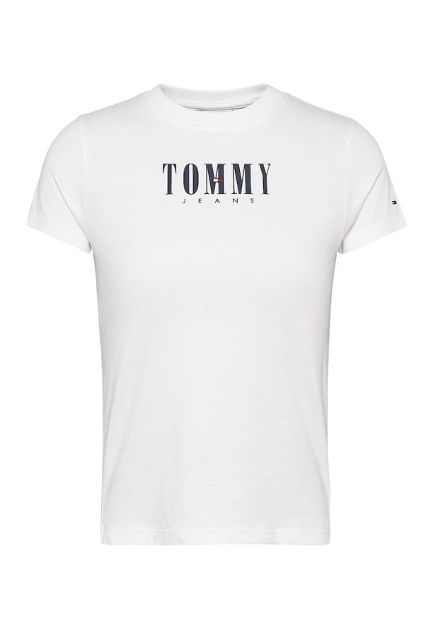 Тениска Essential с овално деколте и лого Tommy Jeans