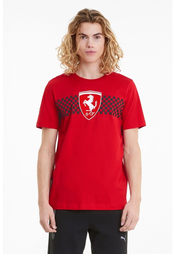 Тениска Scuderia Ferrari Race Checkered Flag Puma