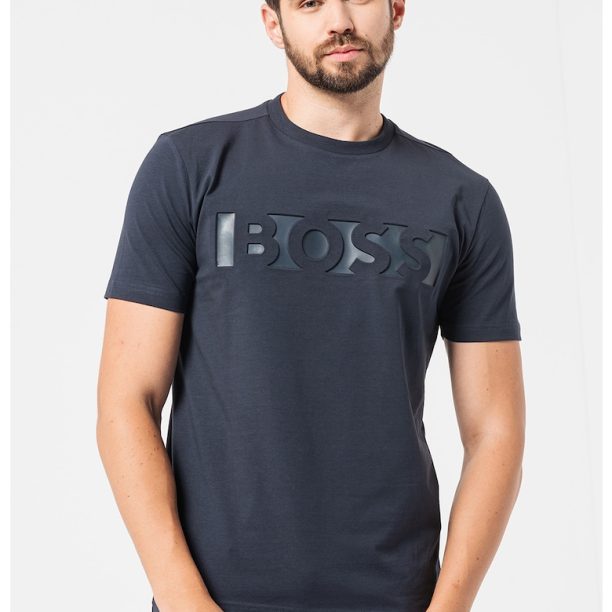 Тениска Tee 4 с лого BOSS