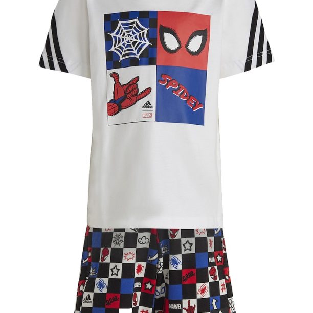 Тениска и бермуди Marvel Spider-Man adidas Sportswear