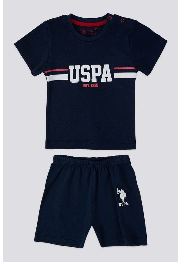 Тениска и къс панталон с лого US Polo Assn