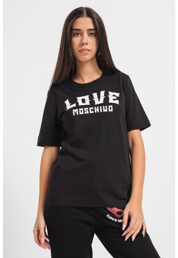 Тениска на лога Love Moschino