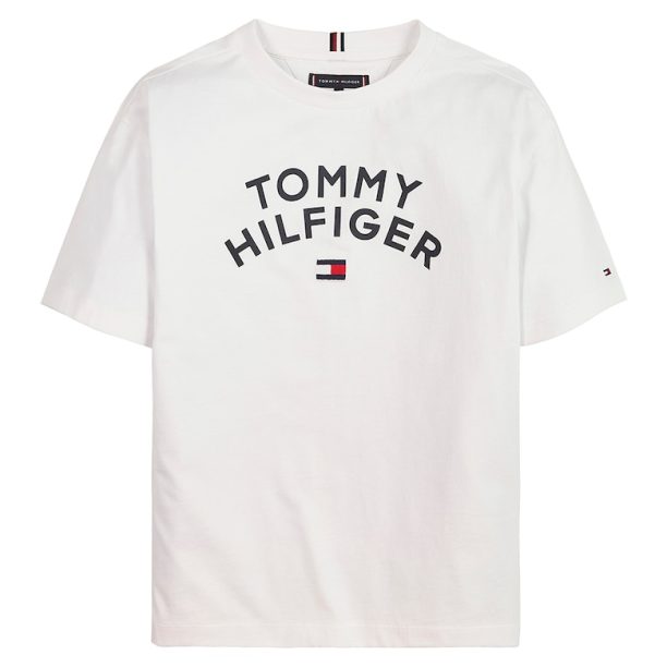 Тениска от органичен памук с лого Tommy Hilfiger