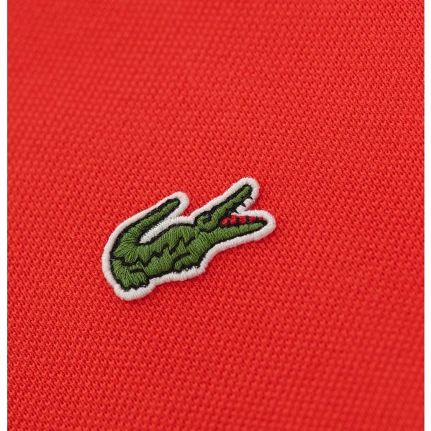 Тениска от памучно пике с яка Lacoste