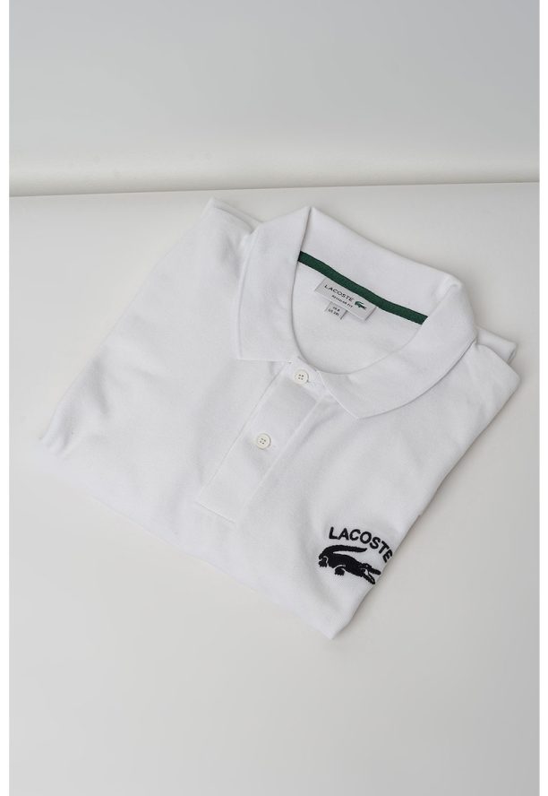 Тениска от памучно пике с яка Lacoste