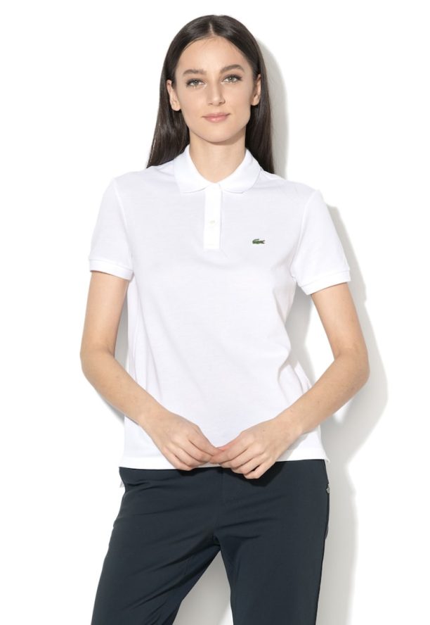 Тениска от пике с яка Lacoste