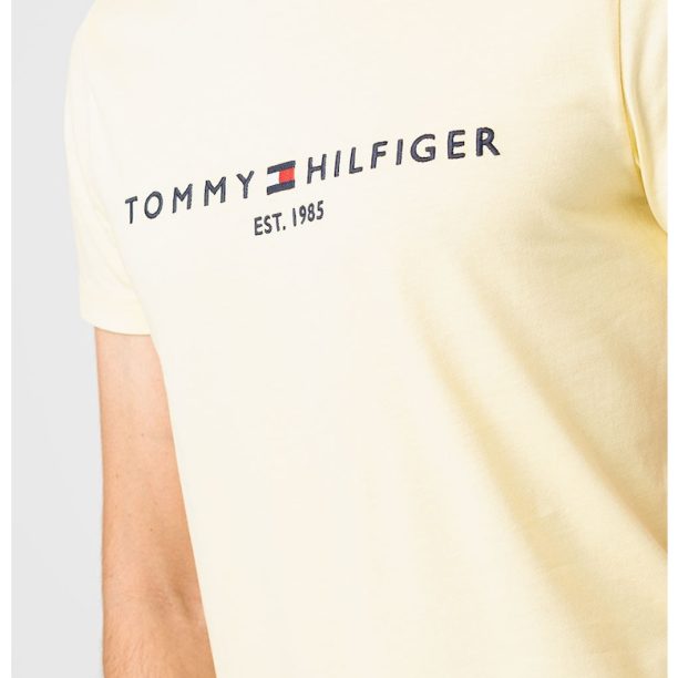 Тениска по тялото от органичен памук Tommy Hilfiger