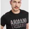 Тениска по тялото с лого ARMANI EXCHANGE