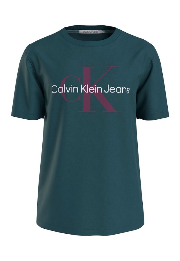 Тениска по тялото с лого CALVIN KLEIN JEANS