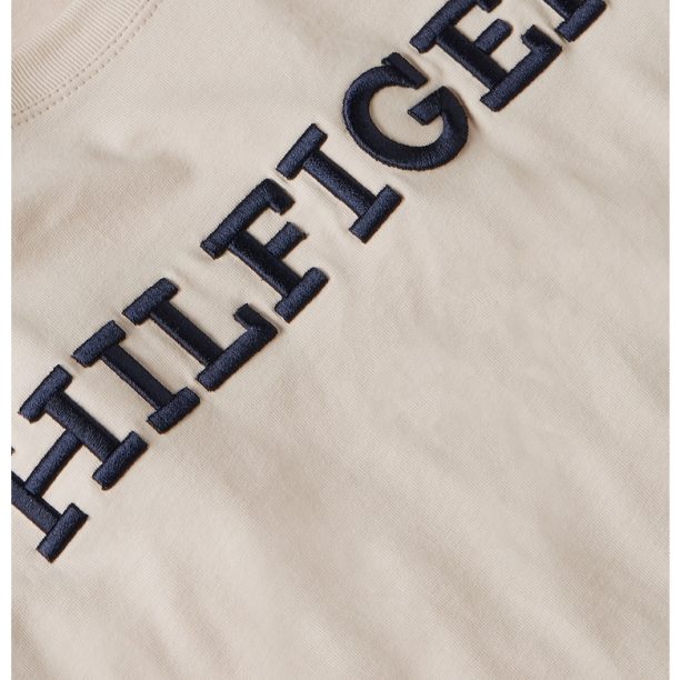 Тениска с бродирано лого Tommy Hilfiger