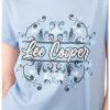 Тениска с лого Lee Cooper