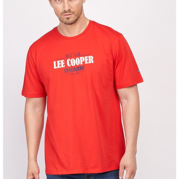 Тениска с лого Lee Cooper