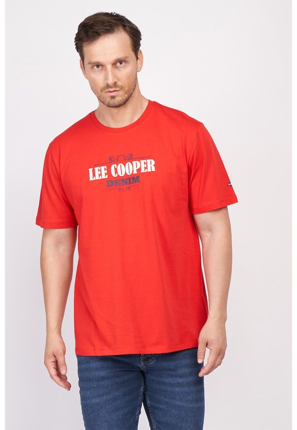 Тениска с лого Lee Cooper