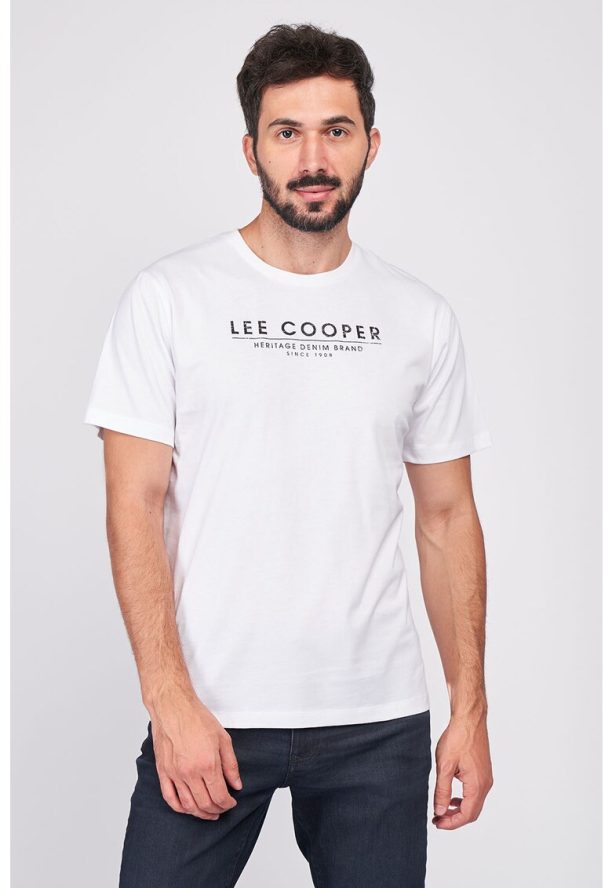 Тениска с лого Lee Cooper