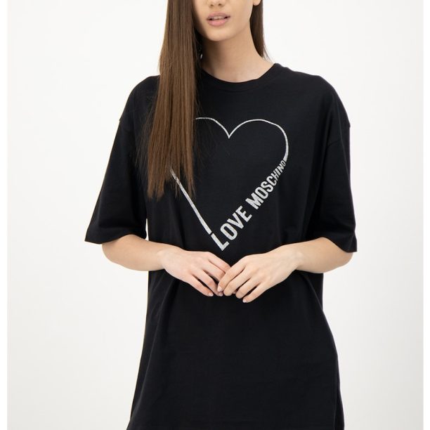 Тениска с лого Love Moschino