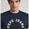 Тениска с лого Pepe Jeans London