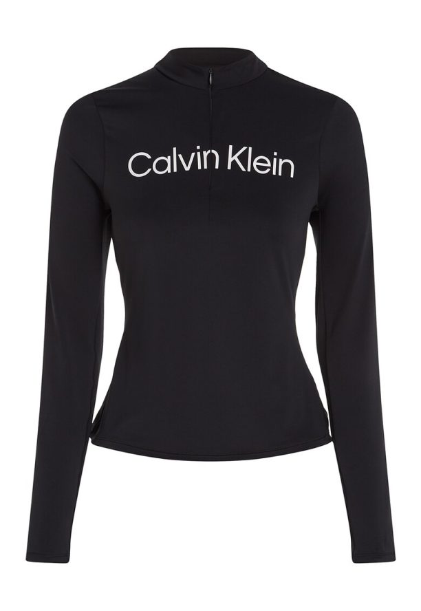 Тренировъчна блуза с къс цип CALVIN KLEIN