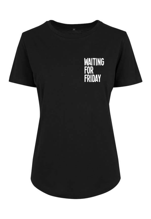 Унисекс вталена тениска Waiting For Friday Mister tee