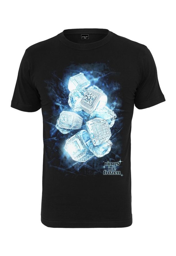 Унисекс памучна тениска Ice Rings Mister tee