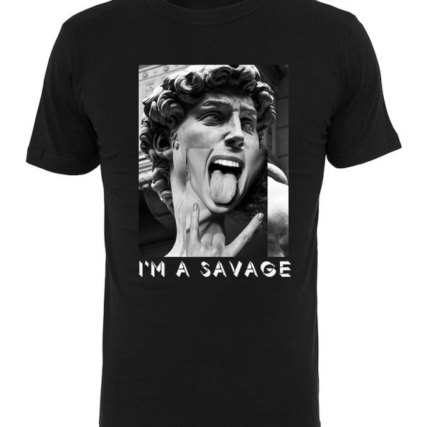 Унисекс памучна тениска I´m A Savage Mister tee