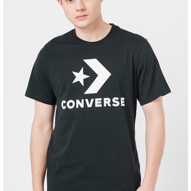 Унисекс тениска с лого Converse